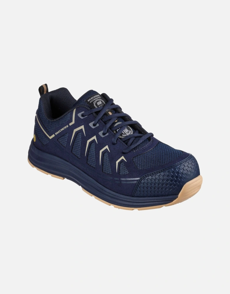 Workwear Malad II Textile Men's Navy/Tan Safety Trainers