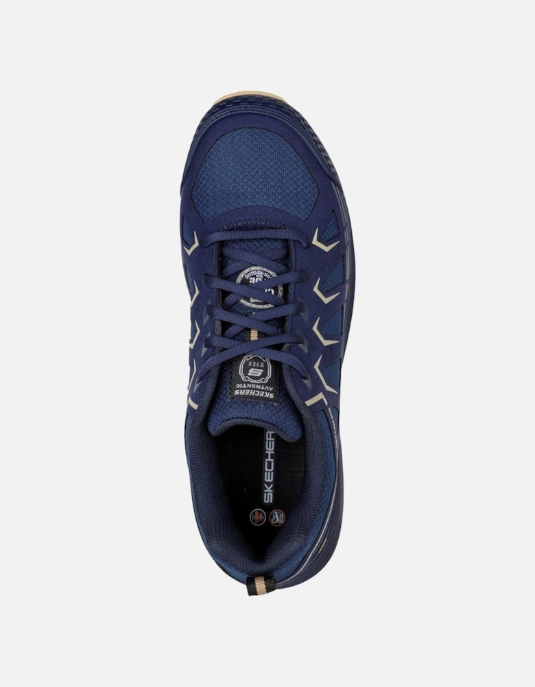 Workwear Malad II Textile Men's Navy/Tan Safety Trainers