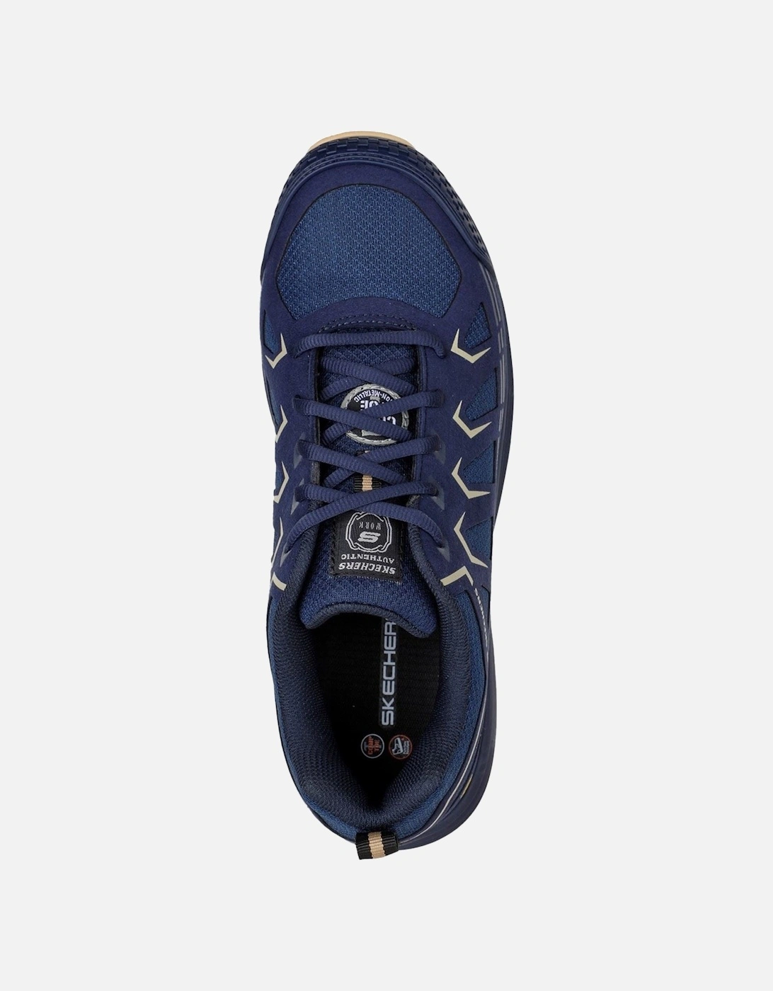 Workwear Malad II Textile Men's Navy/Tan Safety Trainers