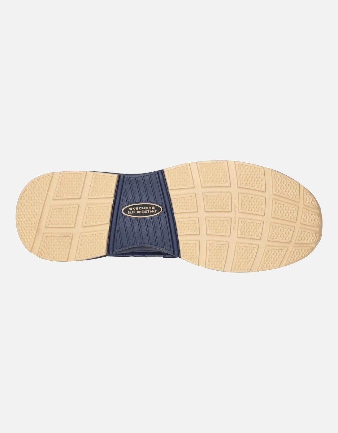 Workwear Malad II Textile Men's Navy/Tan Safety Trainers