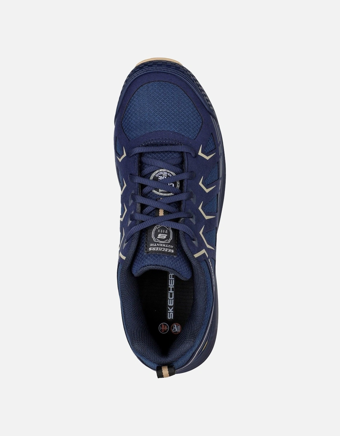 Workwear Malad II Textile Men's Navy/Tan Safety Trainers