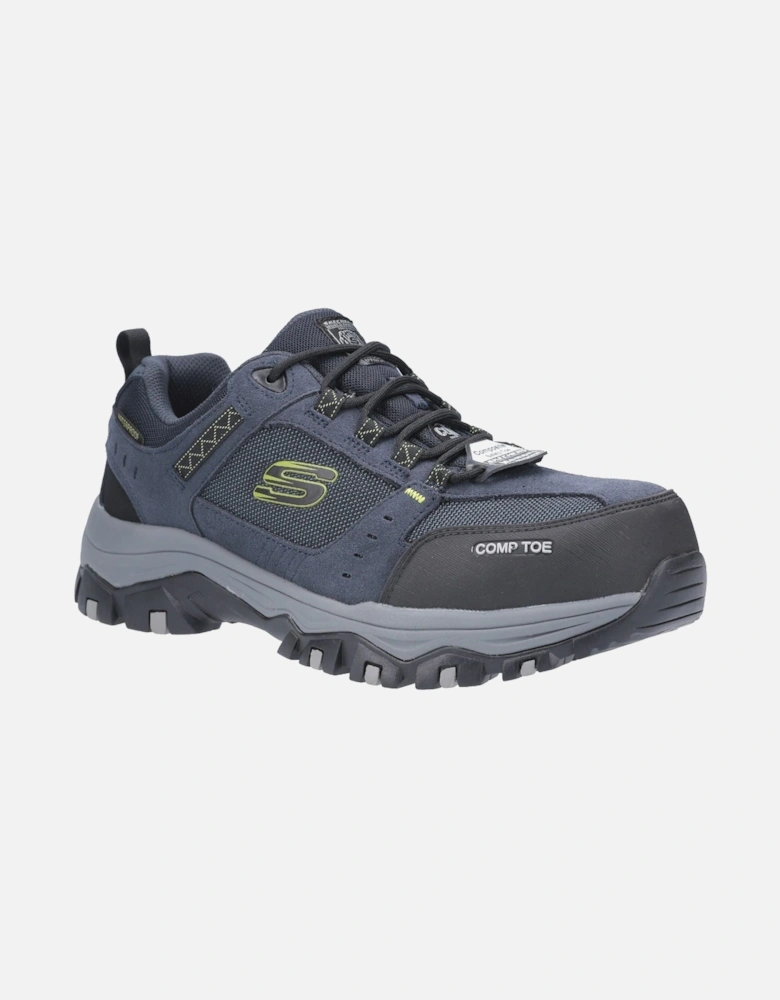 Workwear Greetah Suede Men's Navy/Black Safety Trainers