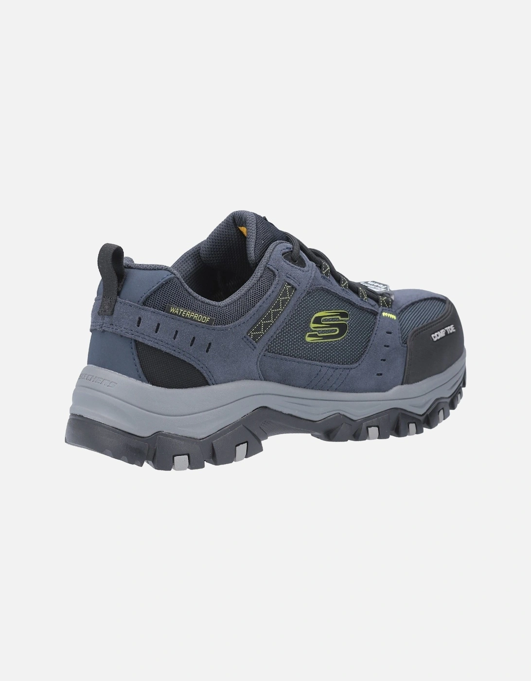 Workwear Greetah Suede Men's Navy/Black Safety Trainers