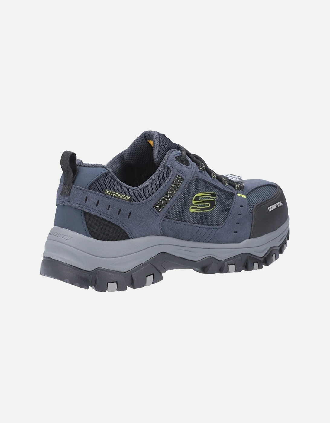 Workwear Greetah Suede Men's Navy/Black Safety Trainers