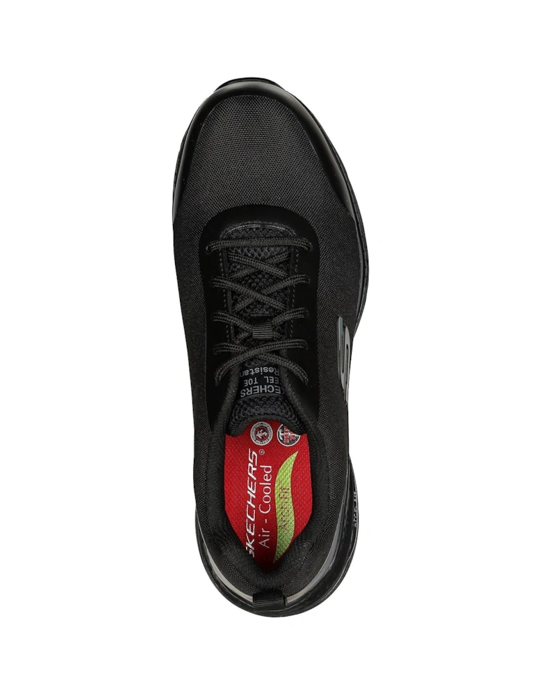 Workwear Arch Fit SR Ringstap Textile Men's Black Safety Trainers