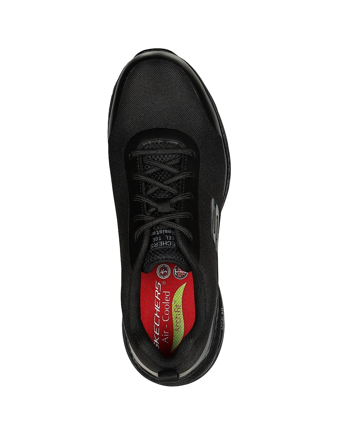 Workwear Arch Fit SR Ringstap Textile Men's Black Safety Trainers