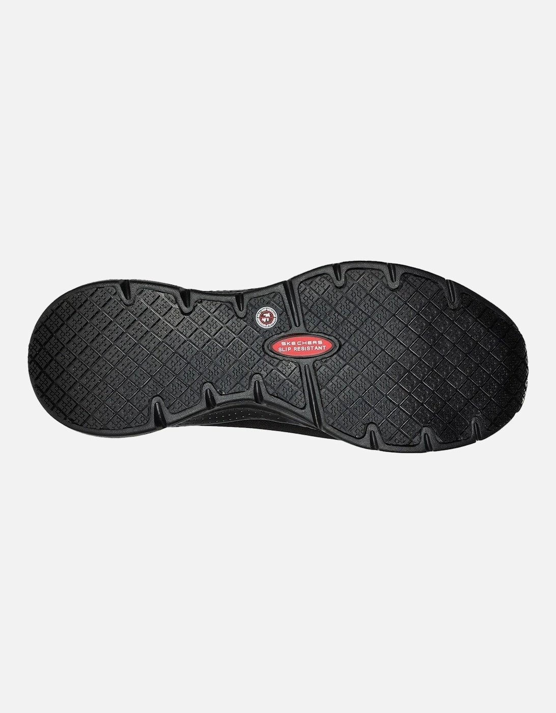 Workwear Arch Fit SR Ringstap Textile Men's Black Safety Trainers