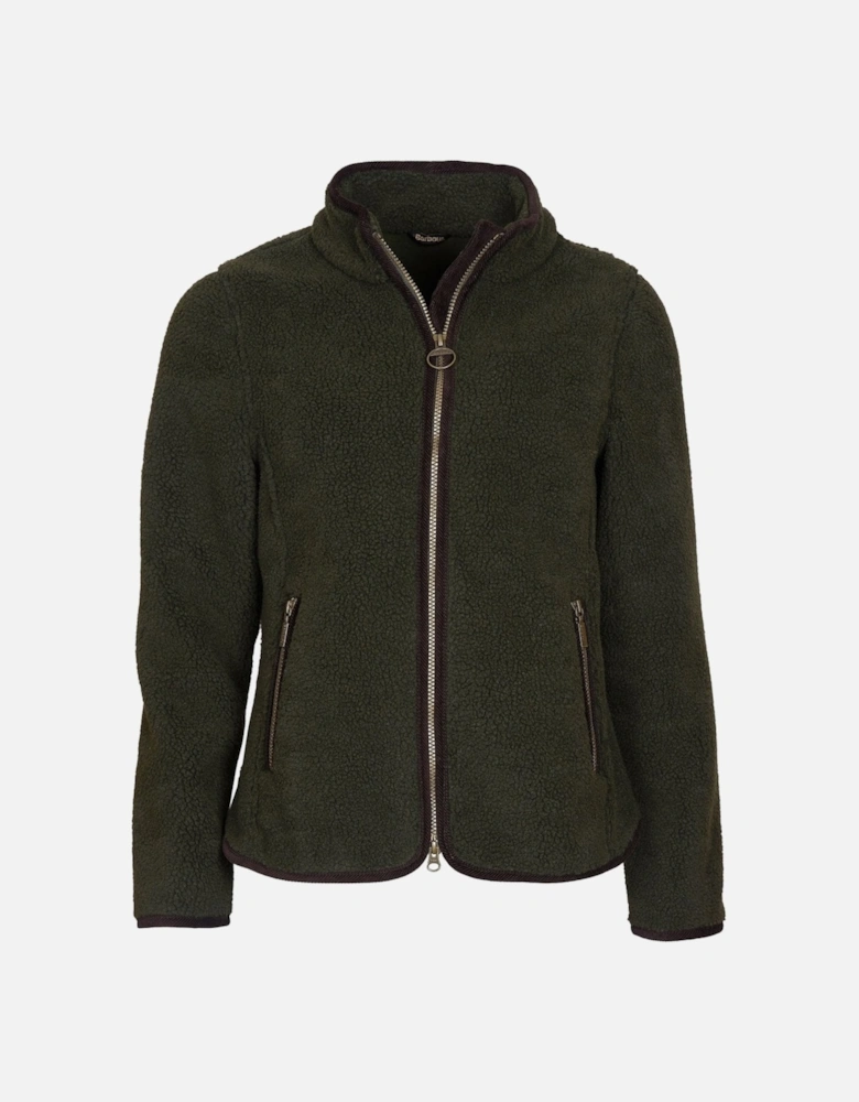 Lavenham Fleece Womens Jacket - Olive/Classic