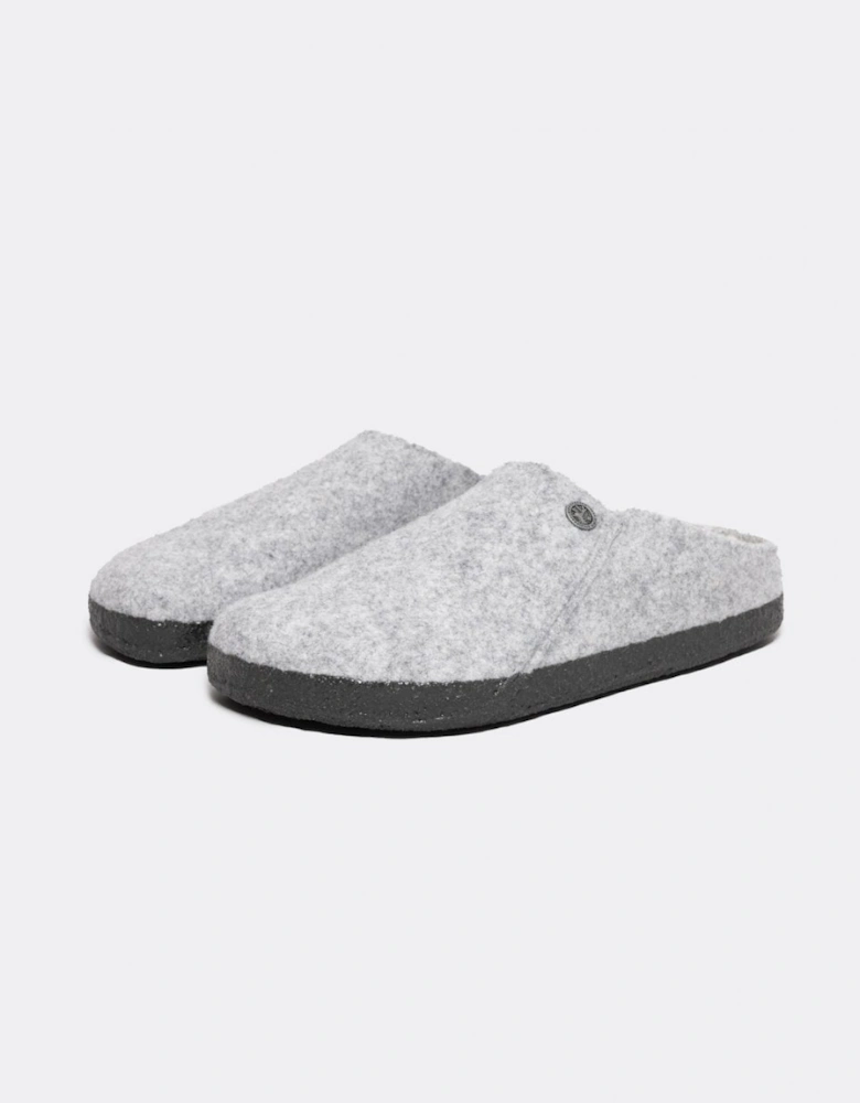 Birkenstock Zermatt Shearling FE Womens Clogs - Light Grey