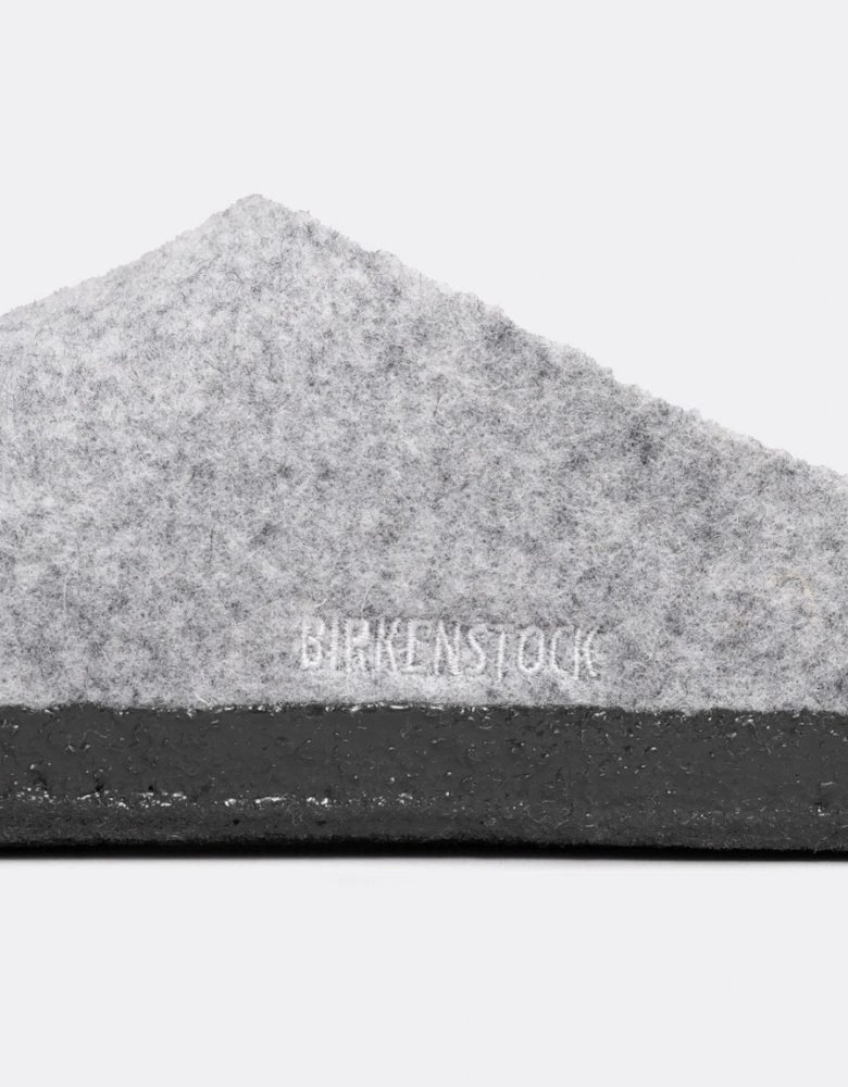 Birkenstock Zermatt Shearling FE Womens Clogs - Light Grey