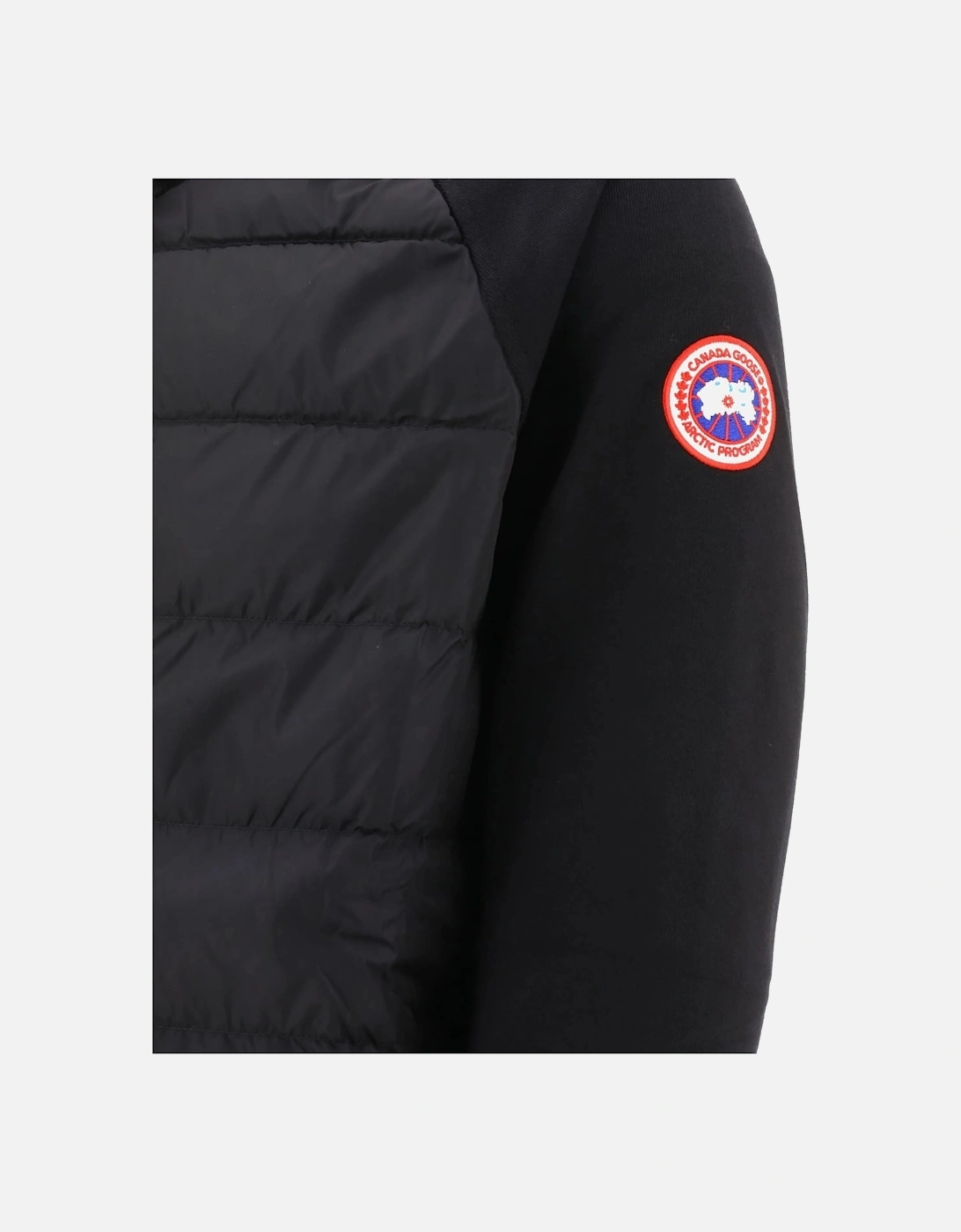 Hybridge Zip Hoody Black