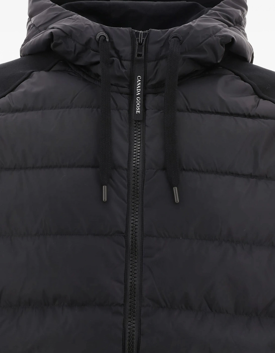 Hybridge Zip Hoody Black