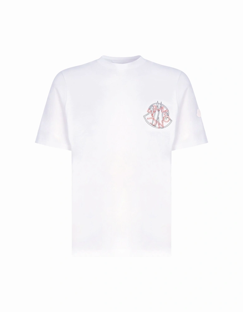 Printed Archive Logo T-Shirt White