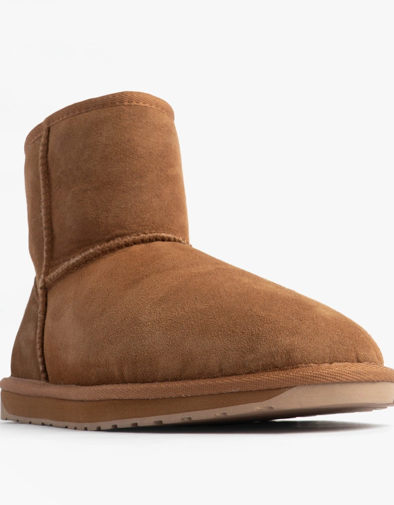 Australia STINGER MINI Womens Sheepskin Boot Chestnut