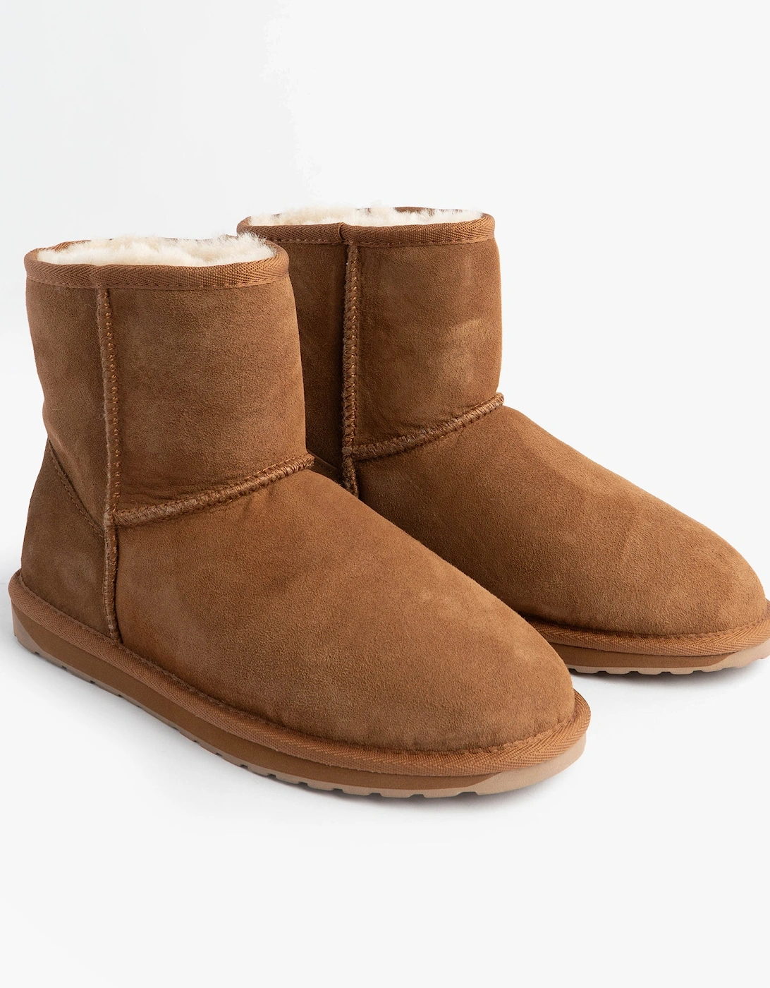Australia STINGER MINI Womens Sheepskin Boot Chestnut