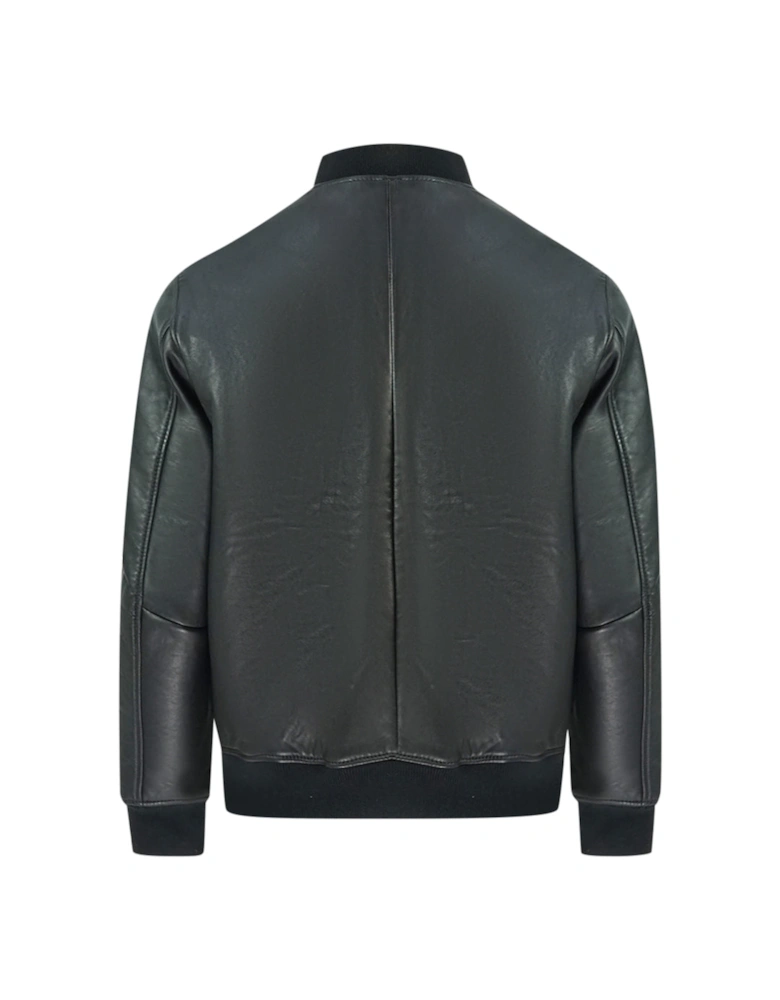 L-Bluff Black Leather Jacket