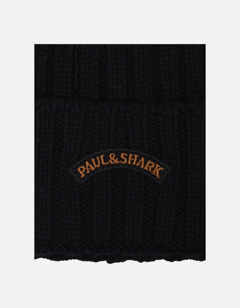 Paul And Shark Beanie Black