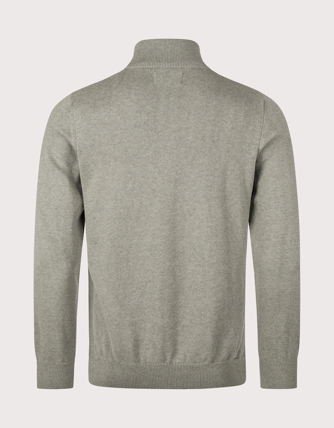 Quarter Zip Cotton Knit