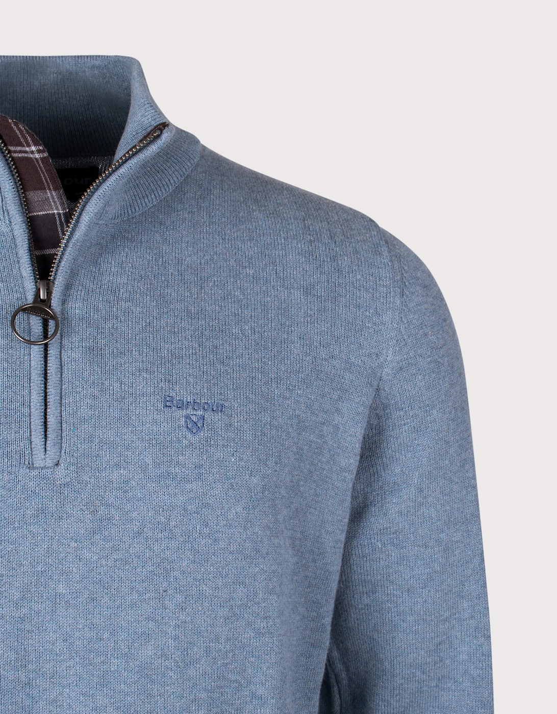Quarter Zip Cotton Knit