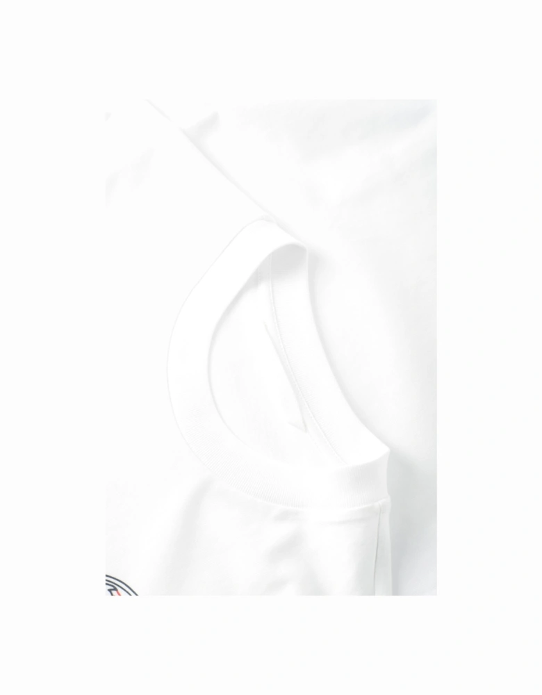 Printed Archive Logo T-Shirt White