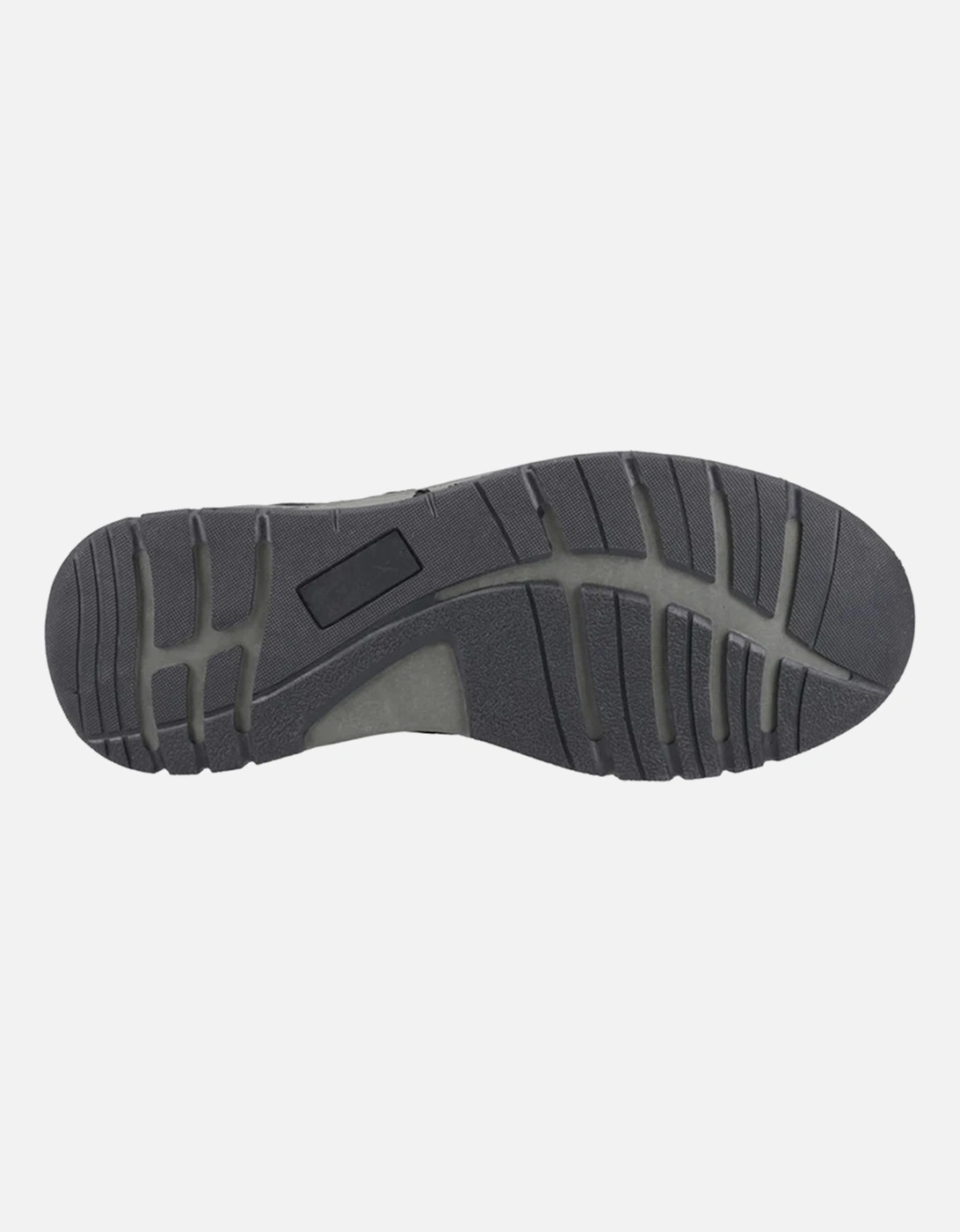 Mens Nelson Leather Lace Up Trainers