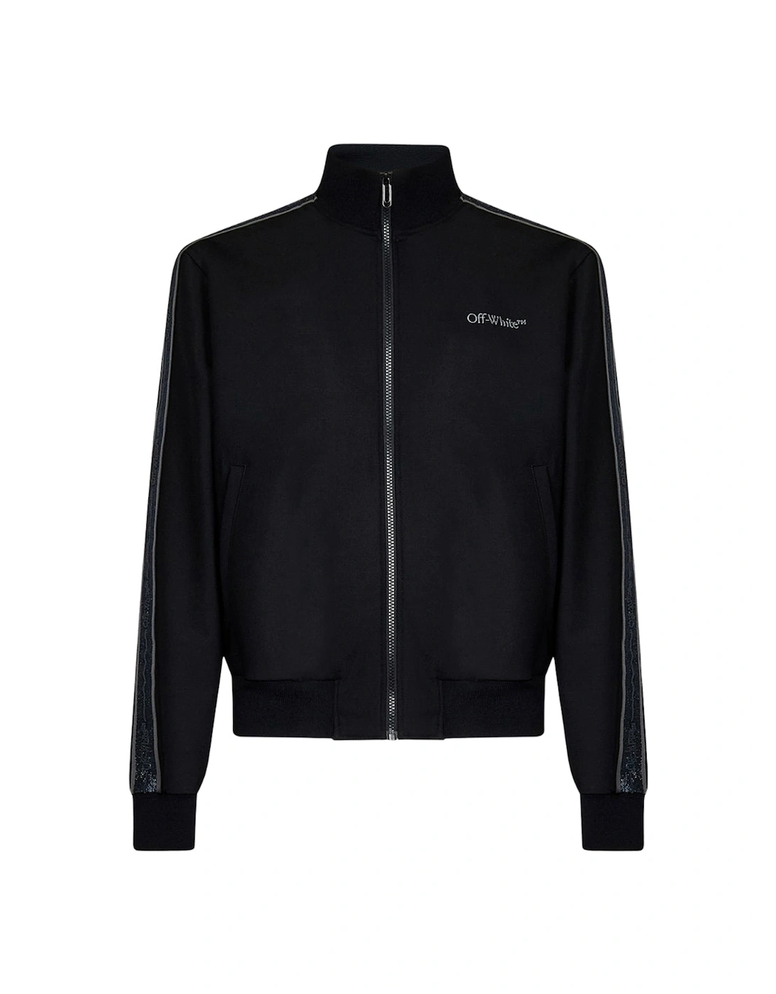 Quote Wool Slim Tracktop Black, 4 of 3