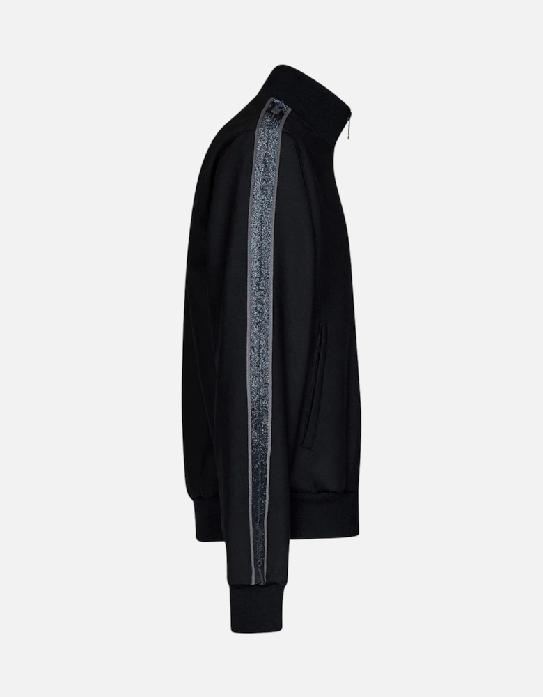 Quote Wool Slim Tracktop Black