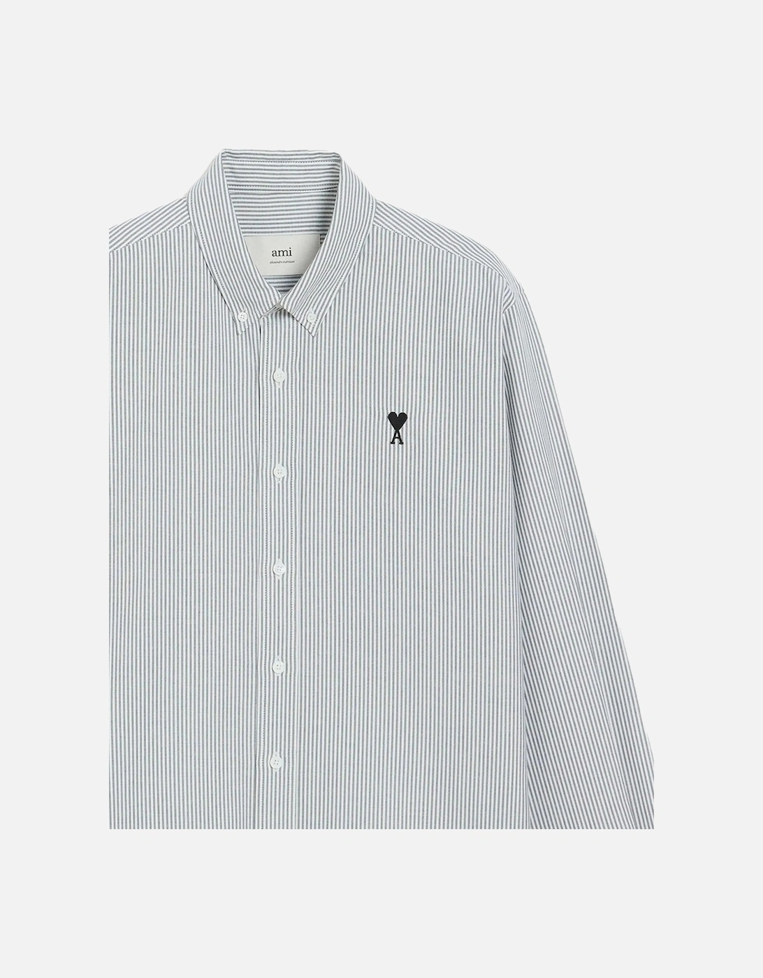 Button Down Collar Shirt White