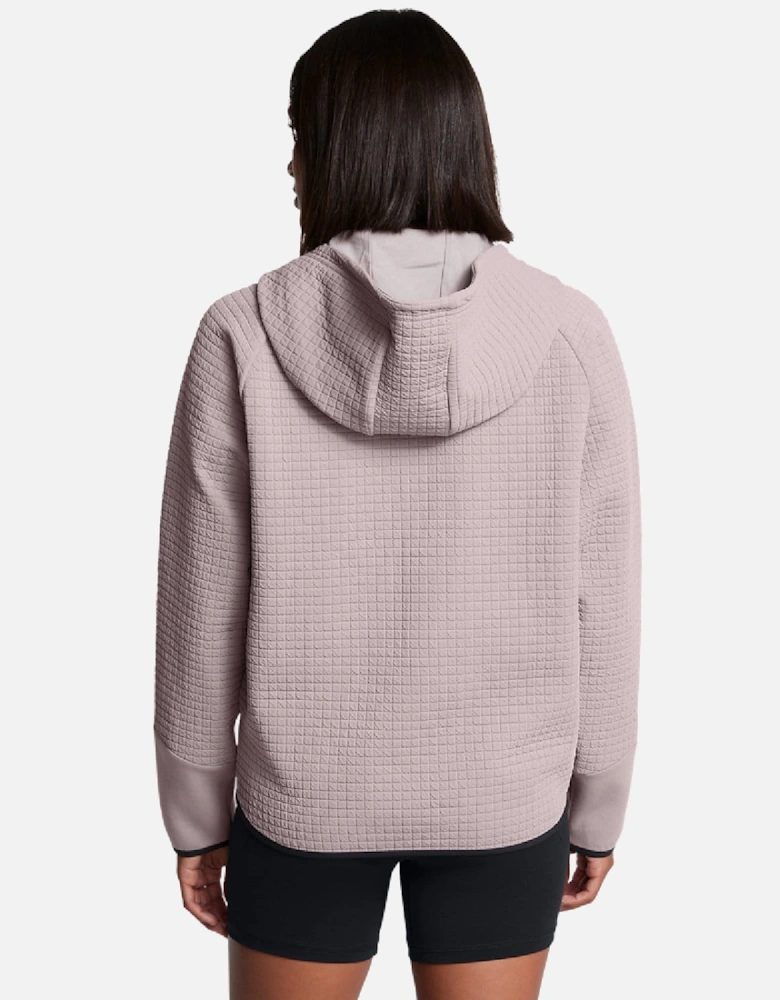 Unstoppable Fleece Grid Full-Zip Hoodie