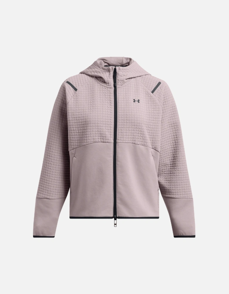 Unstoppable Fleece Grid Full-Zip Hoodie