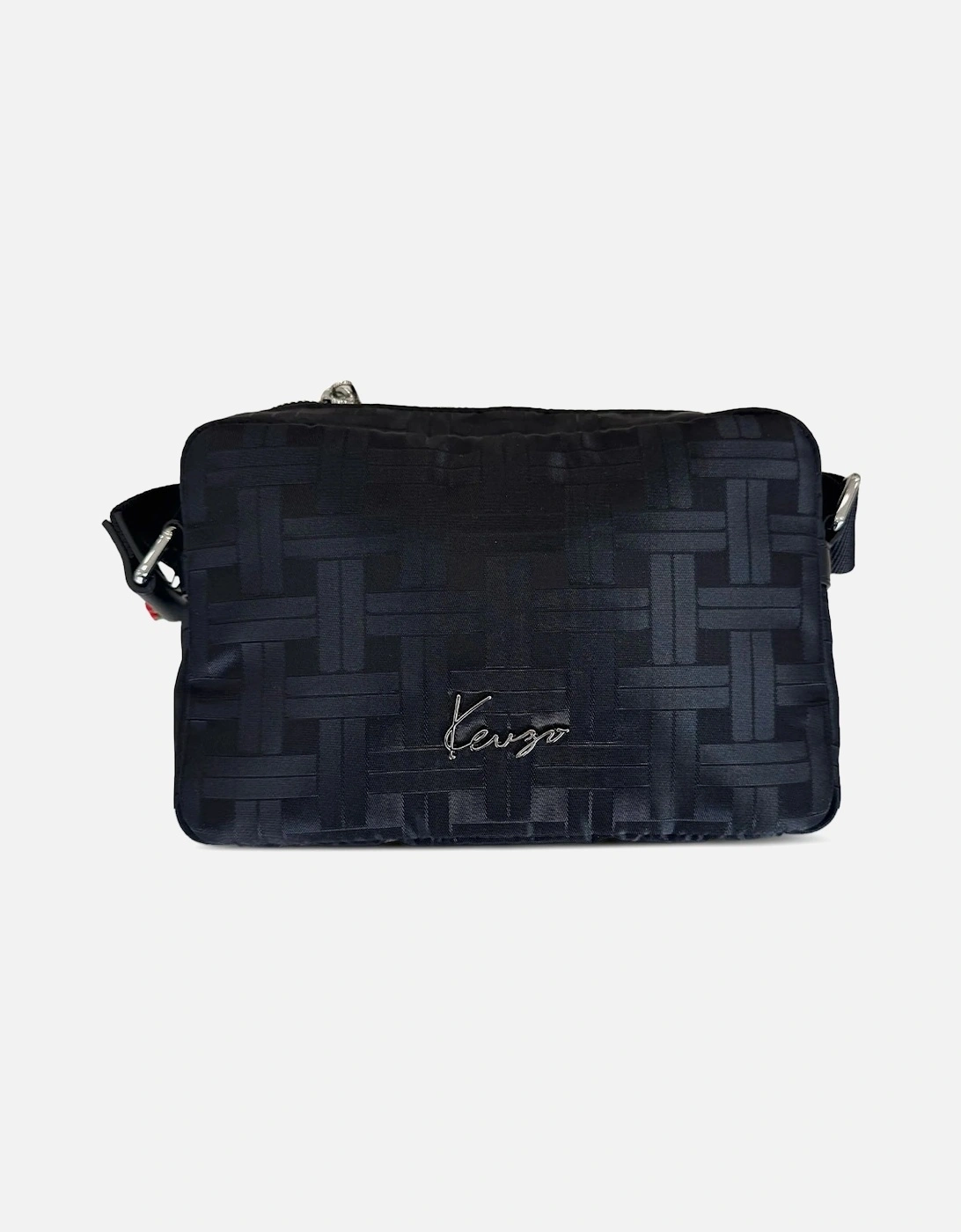 Jaquard Logo Crossbody Bag Black, 3 of 2