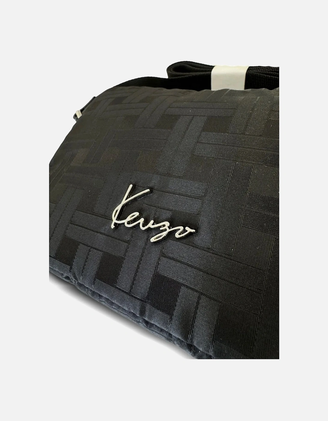 Jaquard Logo Crossbody Bag Black