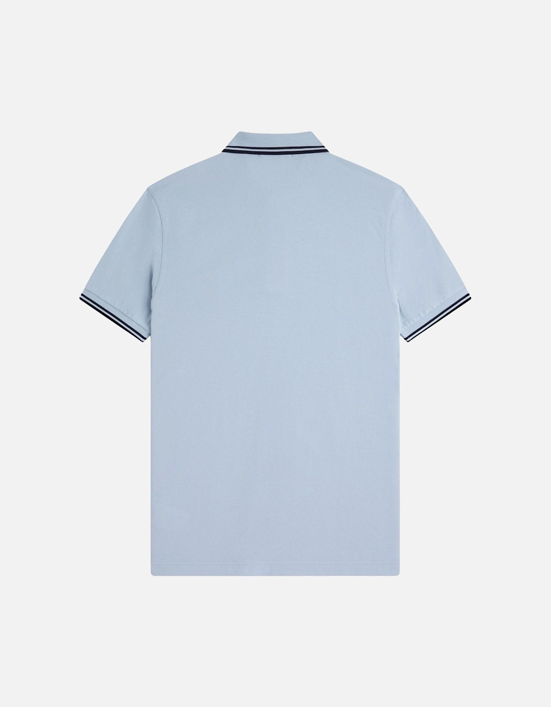 Twin Tipped Polo Shirt Light Smoke/Navy