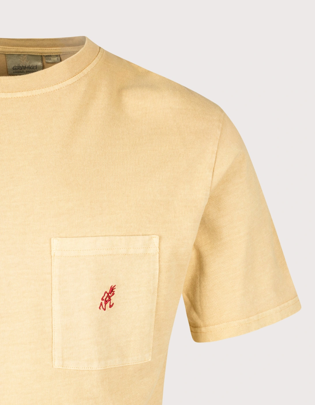 One Point Pigment Dyed T-Shirt