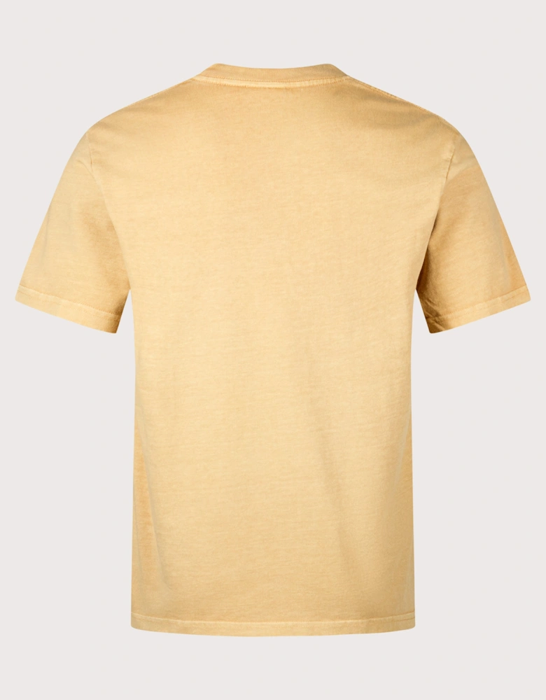 One Point Pigment Dyed T-Shirt