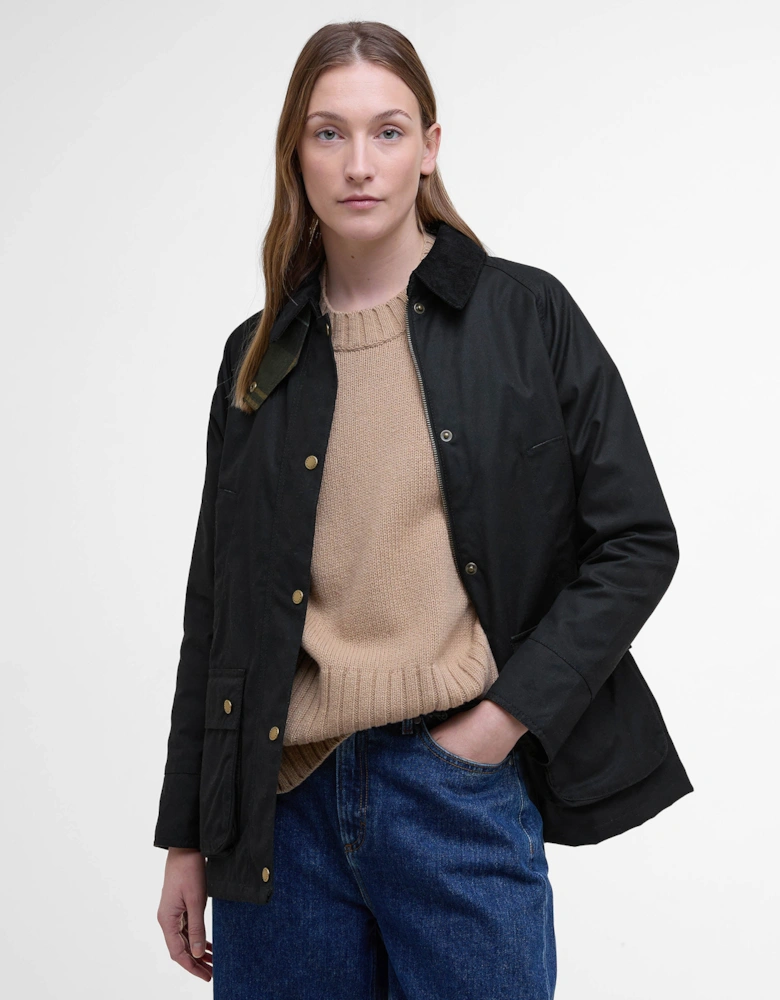 Acorn Wax Womens Jacket - Black/Classic
