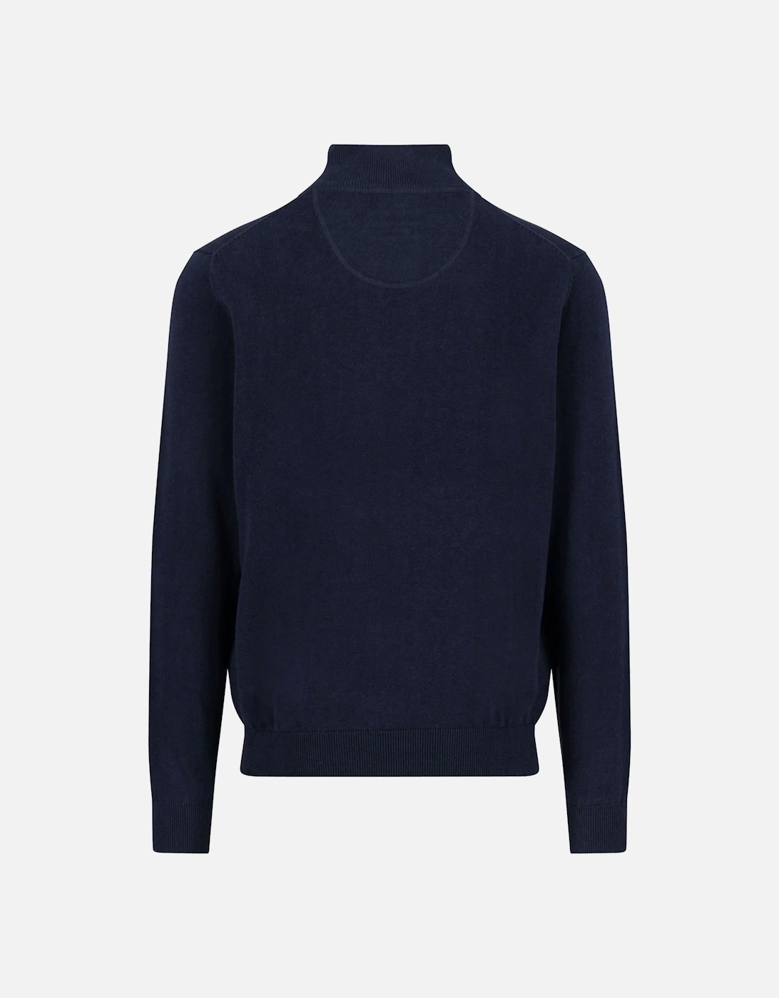Fynch-Hatton Half Zip Knitwear Navy