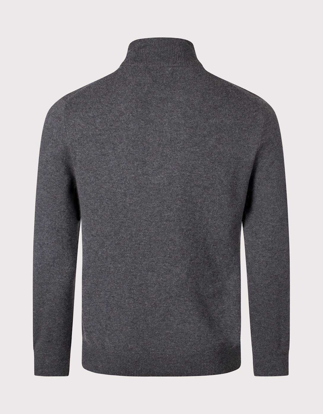 Merino Wool Quarter Zip Jumper