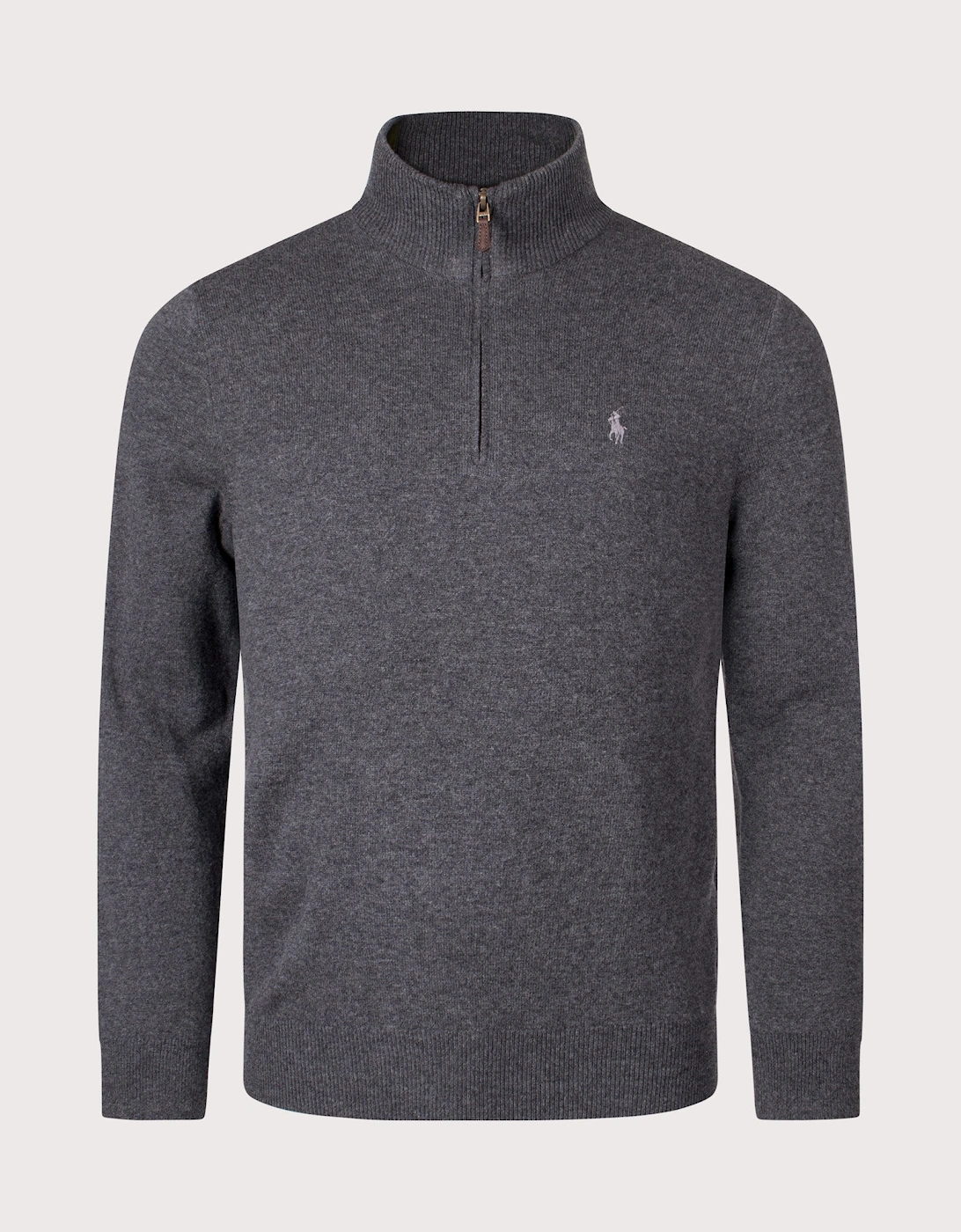 Merino Wool Quarter Zip Jumper, 4 of 3