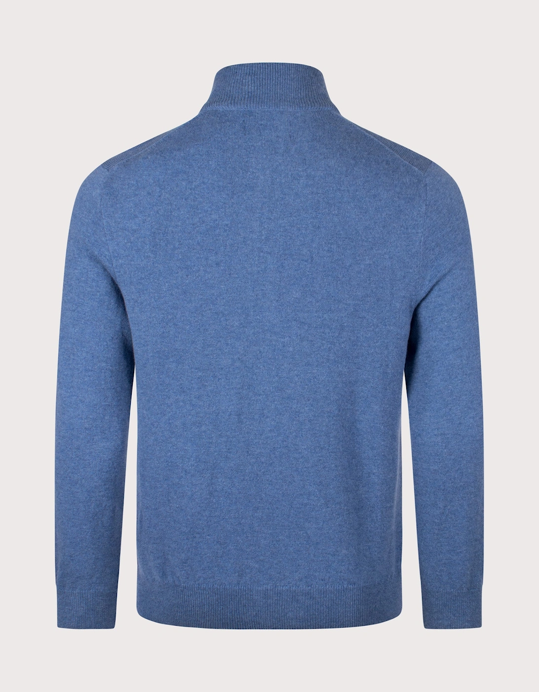 Merino Wool Quarter Zip Jumper