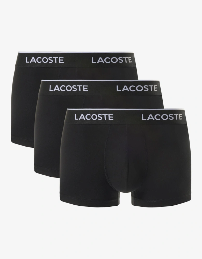 3-Pack of Mens Trunks - Black 031