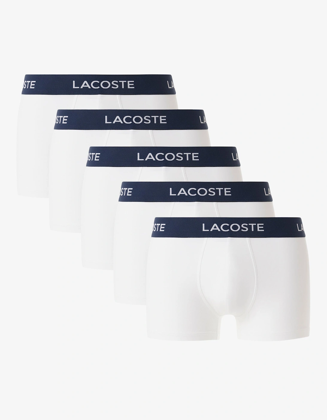 5-Pack Mens Trunks - White 001, 2 of 1