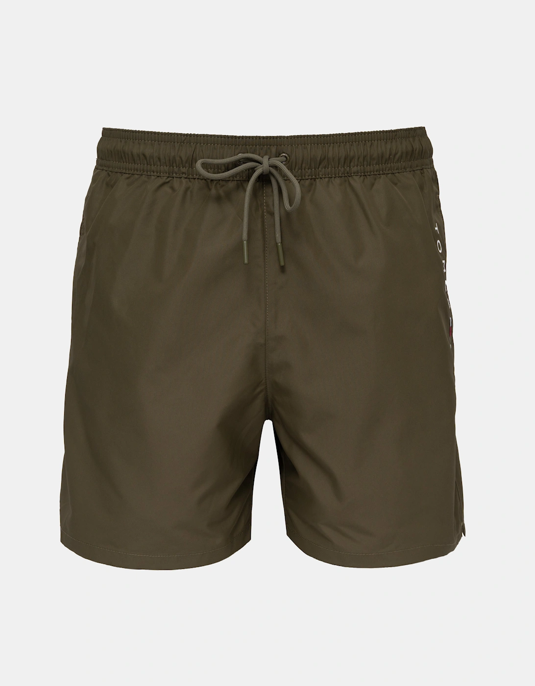 Medium Drawstring Mens Swim Shorts - Army Green, 3 of 2