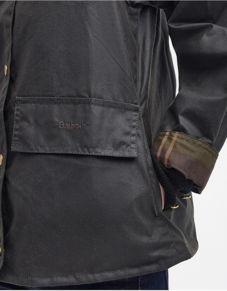 Avon Wax Womens Jacket - Olive/Classic