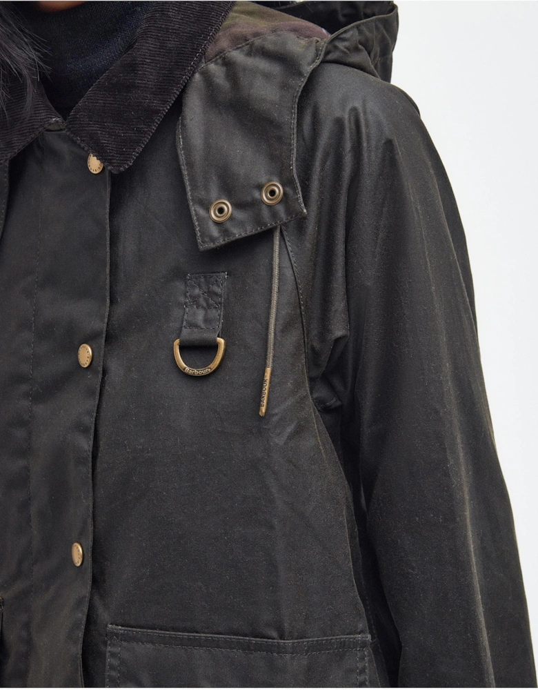 Avon Wax Womens Jacket - Olive/Classic