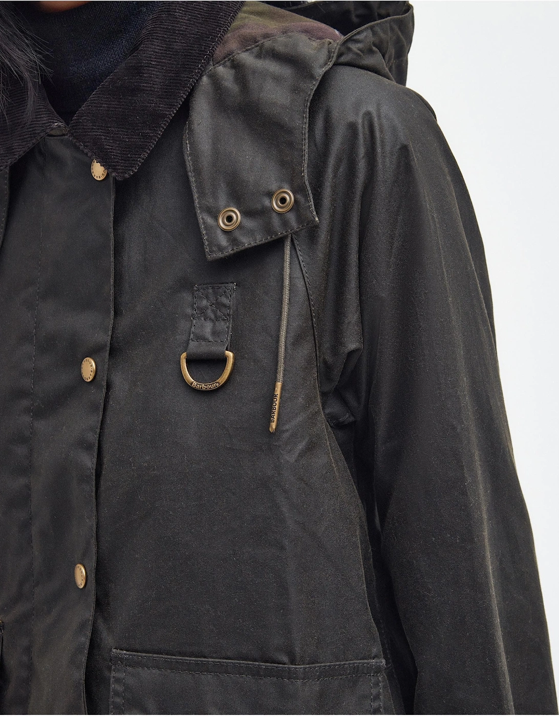 Avon Wax Womens Jacket - Olive/Classic