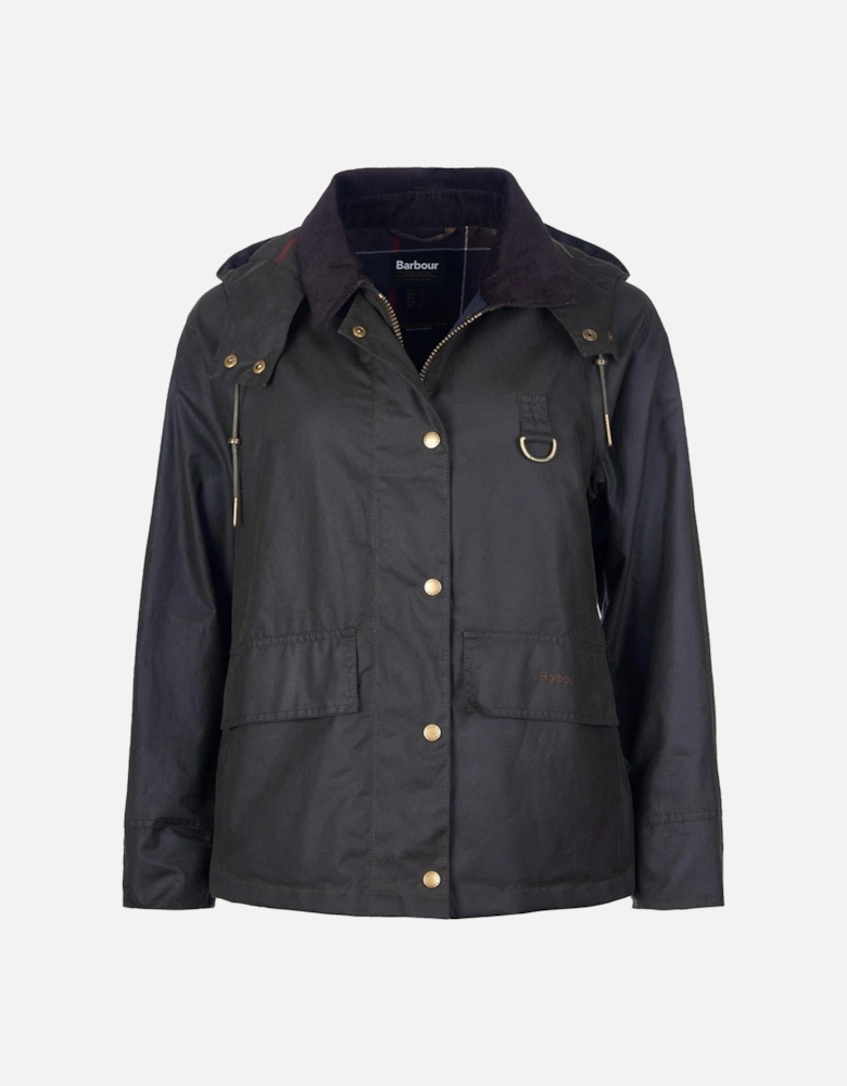 Avon Wax Womens Jacket - Olive/Classic