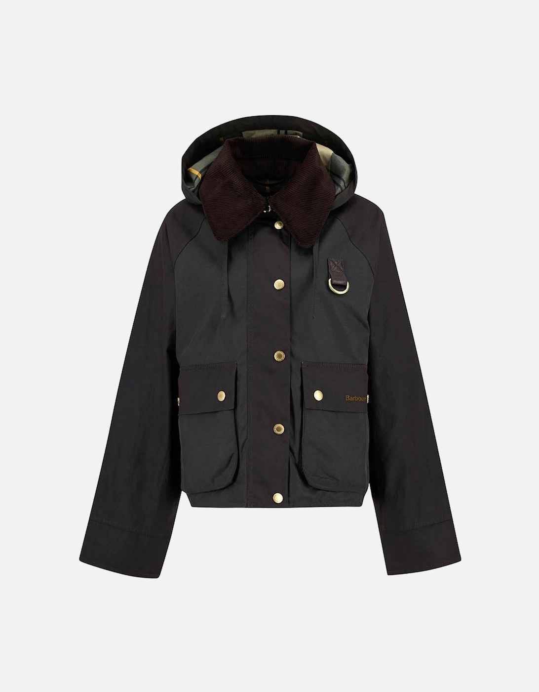 Reighton Womens Wax Jacket - Sage/Rustic/Ancient, 2 of 1