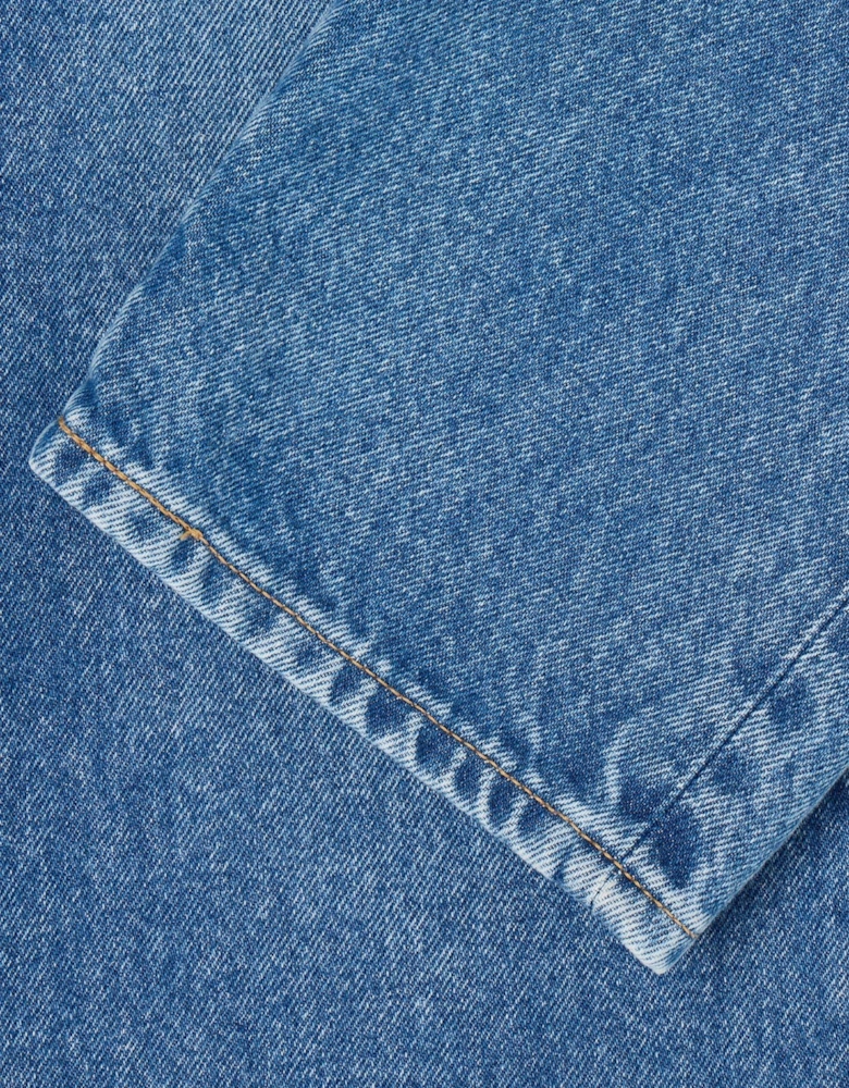 Regular Tapered Jeans – Blue Mid Light Washed