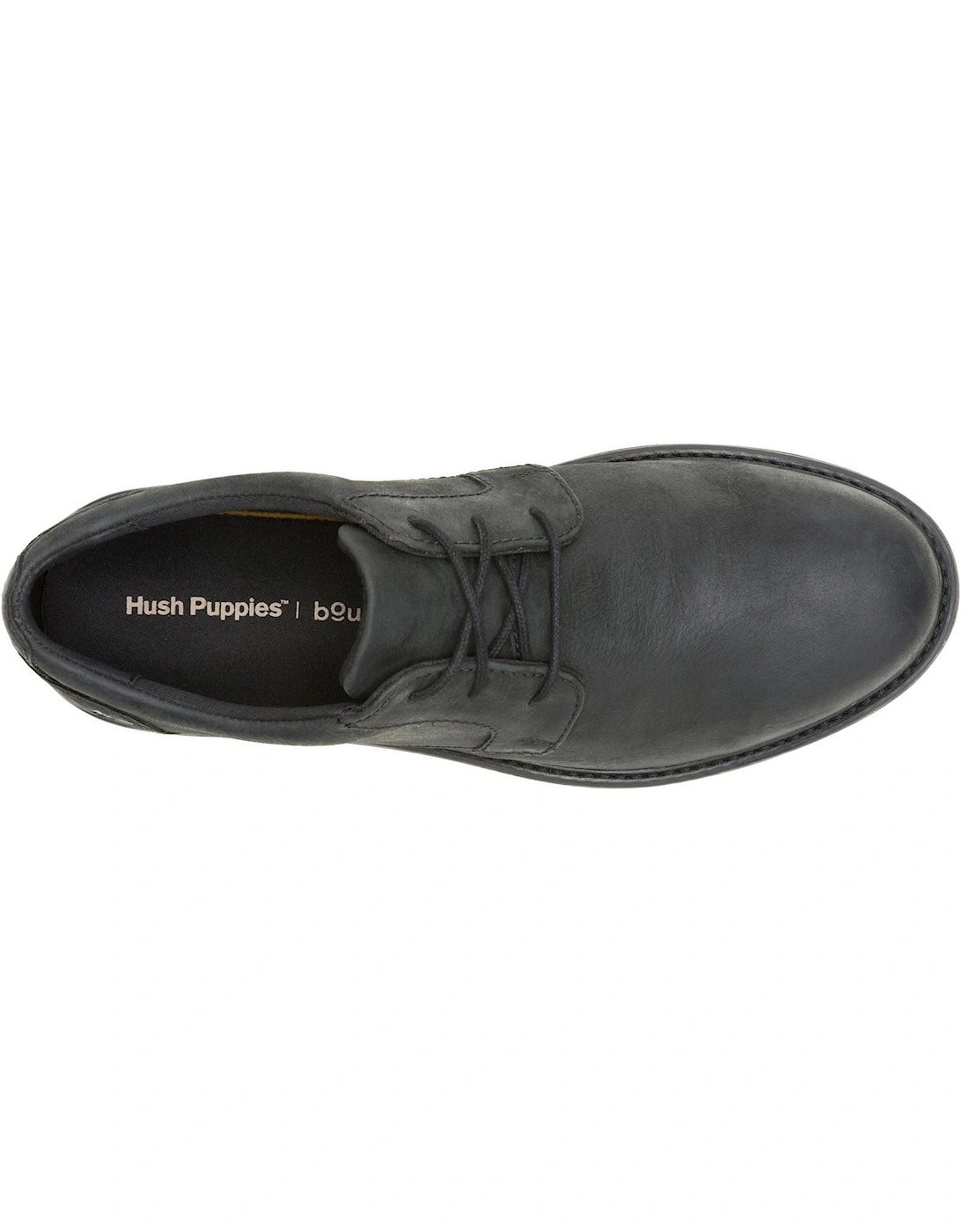 JENSON MUDDY RIVER Leather Men's Black Oxford Shoes